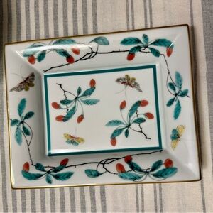 Mottahedeh Famille Verte Rectangular Tray